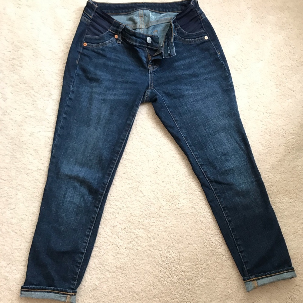 Gap best girlfriend maternity jeans